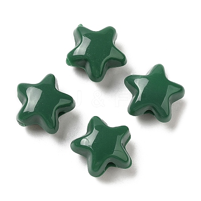 Opaque Acrylic Beads OACR-C016-30H-1