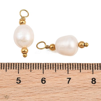 Natural Pearl Pendants PA-CBA0A45-09G-1