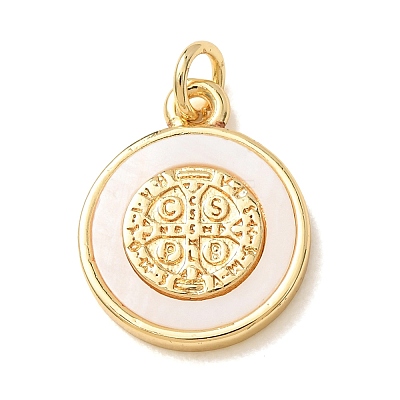 Brass Pendants KK-CBA0009-11G-A-1