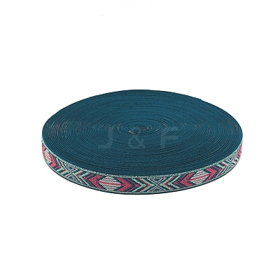 Flat Polyester Elastic Cord/Band OCOR-WH0066-42A-1
