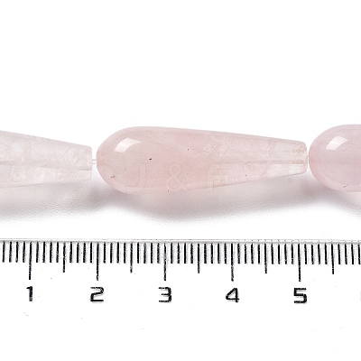 Natural Rose Quartz Beads Strands G-P528-H02-01-1