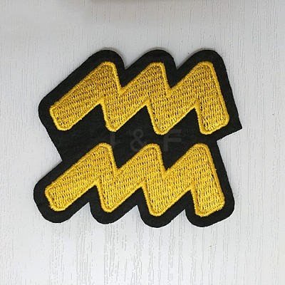 Computerized Embroidery Cloth Iron on/Sew on Patches DIY-O004-01-1-1