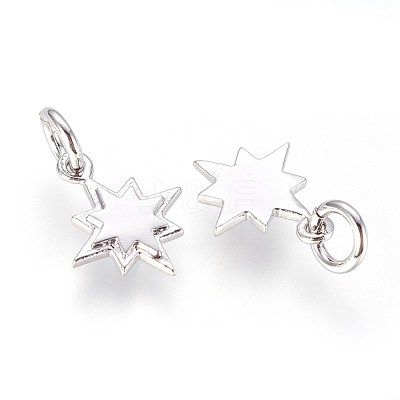 Brass Charms KK-G364-15P-1
