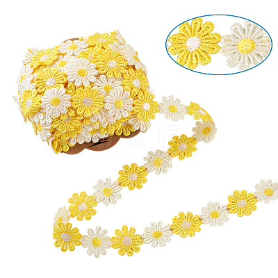 Colorful Polyester Lace Trim OCOR-TA0001-34H-1
