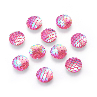 Resin Cabochons X-CRES-Q191-HA023-6-1