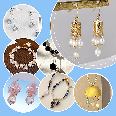 200Pcs 2 Colors Brass Ball Head Pins KK-PH0015-36-1