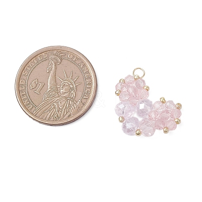Glass Pendantns PALLOY-MZ01145-03-1