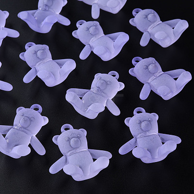 Frosted Acrylic Pendants MACR-S373-60K-04-1