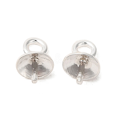 925 Sterling Silver Pendant Bails LS-STER-E050-08S-B-1