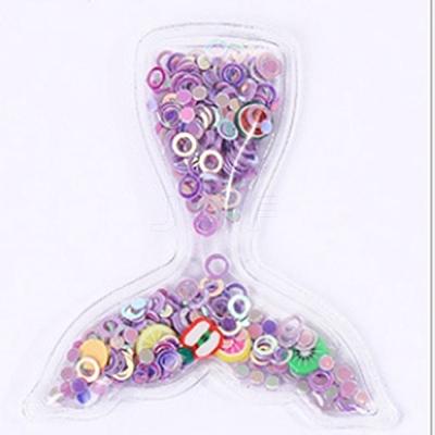 PVC and Paillette Decoration X-HJEW-CJC0002-01E-1