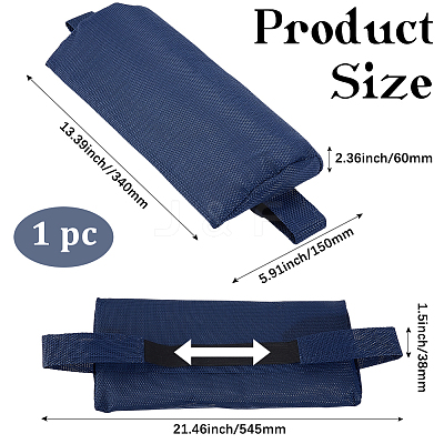 Sponge Head Pillow for Folding Chairs AJEW-WH20006-411B-1