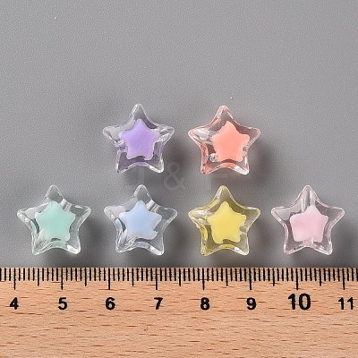 Transparent Acrylic Beads LS-TACR-S152-02A-1
