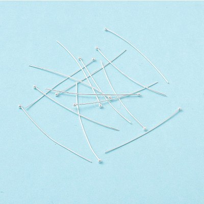 Brass Ball Head Pins KK-WH0058-02D-S-1