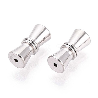925 Sterling Silver Screw Clasps STER-T008-50S-02-1