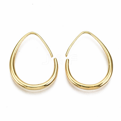 Brass Dangle Earrings KK-T056-110G-NF-1