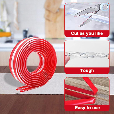PVC Corner Protector Cnticollision AJEW-WH0541-18A-1