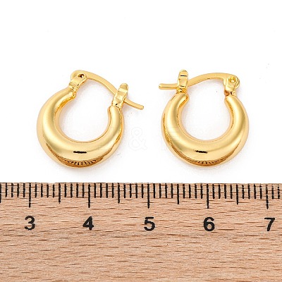 Chunky Huggie Hoop Earrings for Women EJEW-A064-11G-RS-1
