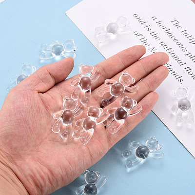 Transparent Acrylic Beads MACR-S373-01B-205-1
