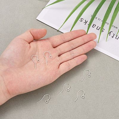 925 Sterling Silver Earring Hooks STER-K167-051C-S-1