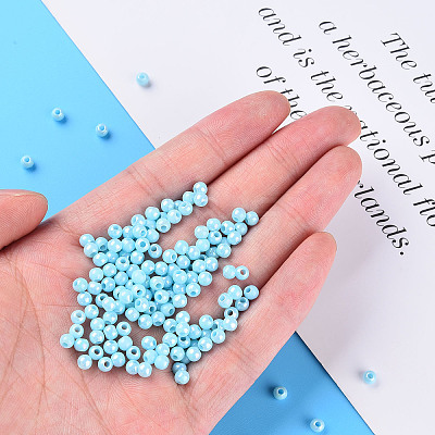 Opaque Acrylic Beads LS-MACR-S371-11-I05-1