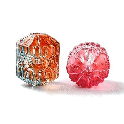 Transparent Glass Beads GLAA-O023-03-1