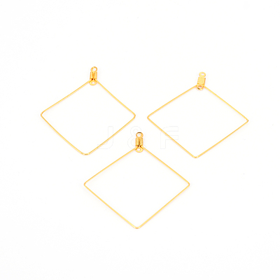 Stainless Steel Wire Pendants STAS-TAC0002-36G-1