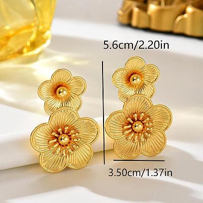 Iron Stud Earrings for Women RH0706-2-1