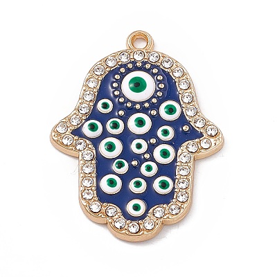 Alloy Enamel Pendants ENAM-A138-01KCG-02-1