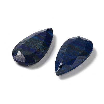 Natural Lapis Lazuli Faceted Pendants G-D082-01D-1