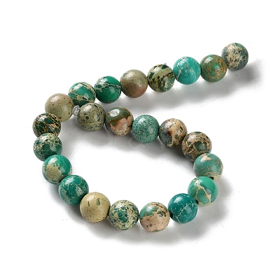 Dyed Natural Regalite/Imperial Jasper/Sea Sediment Jasper Beads Strands X-G-B124-C01-10-1