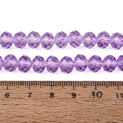 Baking Paint Glass Beads Strands EGLA-Q120-B-B01-1