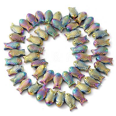 Electroplate Glass Beads Strands EGLA-C007-05D-1