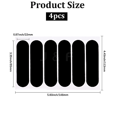 Plastic Reflective Stickers DIY-WH20032-45A-1