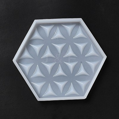 DIY Life of Flower Textured Cup Mat Silicone Molds SIMO-H009-05G-1