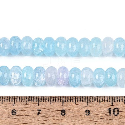 Glass Beads Strands GLAA-N059-5x8mm-07-1