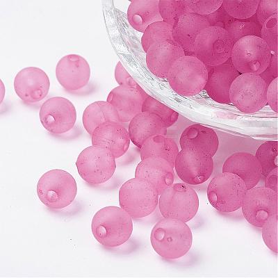 Transparent Acrylic Beads PL705-C28-1