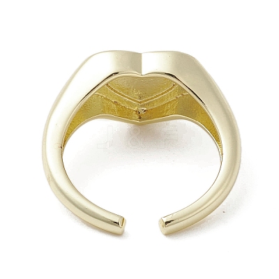 Brass Adjustable Open Rings RJEW-K257-86G-10-1