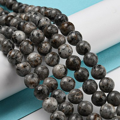 Natural Dyed Sesame Jasper Beads Strands G-E443-A36-1