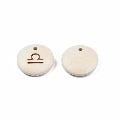 Laser Out Wood Pendants WOOD-S053-51H-1