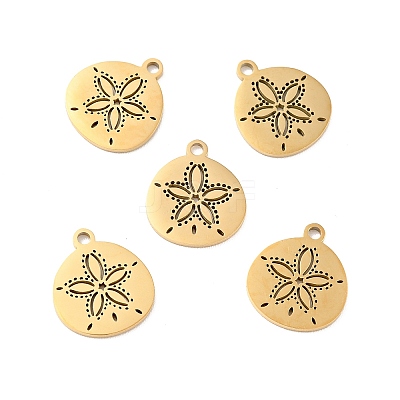 201 Stainless Steel Pendants LS-STAS-E015-04G-1