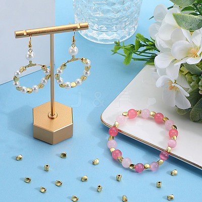Matte Style Brass Beads KK-CN0002-69-1