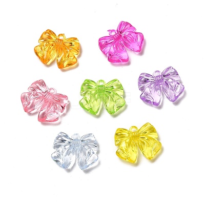 Transparent Acrylic Pendants TACR-P003-08-1