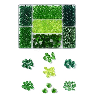 DIY Green Series Jewelry Making Kits DIY-YW0002-94E-1