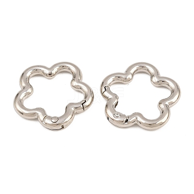 Zinc Alloy Spring Gate Rings AL-CBAC079-06P-01-1