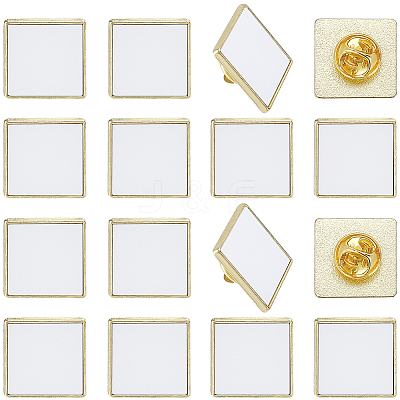 20 Boxs Sublimation Blank Brooch Pins FIND-SP0004-09B-1