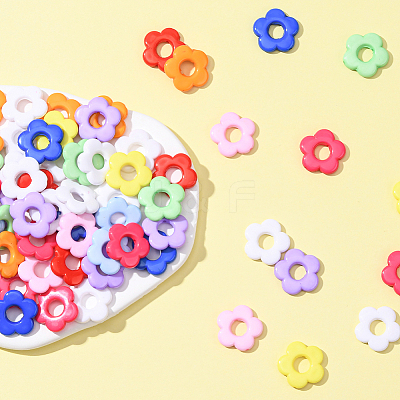 Opaque Acrylic Beads MACR-SP0002-06A-1