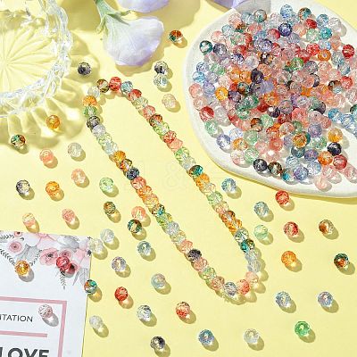 300Pcs Transparent Baking Paint Glass Beads GLAA-CJ0002-46-1
