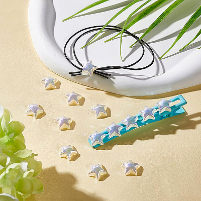 ABS Plastic Beads FIND-BC0003-04-1
