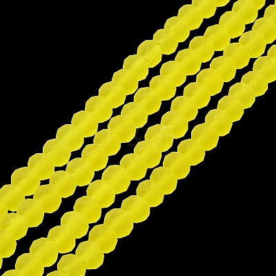 Transparent Glass Beads Strands EGLA-A034-T2mm-MD29-1