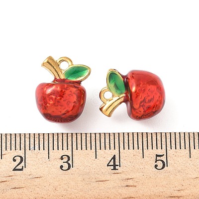 304 Stainless Steel Enamel Pendants STAS-I346-20G-05-1